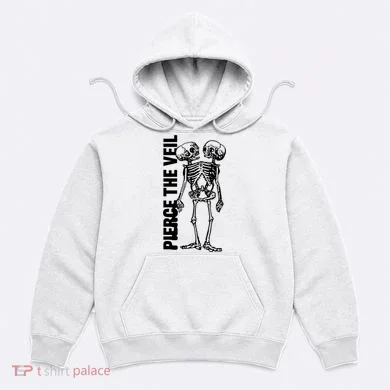 Tan Conjoined Skeleton Hoodie