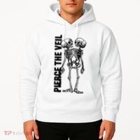 Tan Conjoined Skeleton Hoodie thumb 2