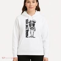Tan Conjoined Skeleton Hoodie thumb 5