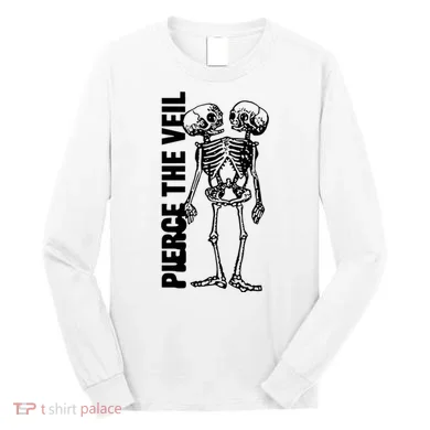Tan Conjoined Skeleton Long Sleeve Shirt
