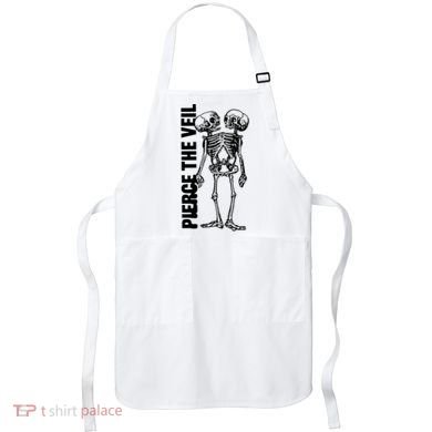 Tan Conjoined Skeleton Apron