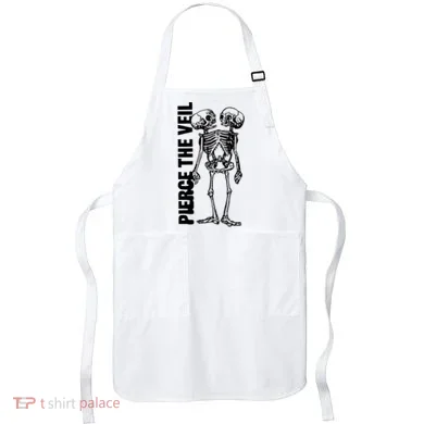 Tan Conjoined Skeleton Apron