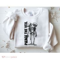 Tan Conjoined Skeleton Sweatshirt thumb 2
