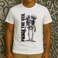 Tan Conjoined Skeleton T-Shirt thumb 3