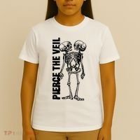 Tan Conjoined Skeleton T-Shirt thumb 4