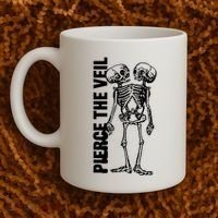 Tan Conjoined Skeleton Coffee Mug thumb 2