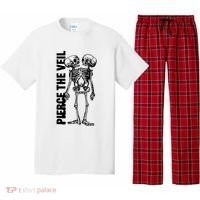 Tan Conjoined Skeleton Pajama Set thumb 0