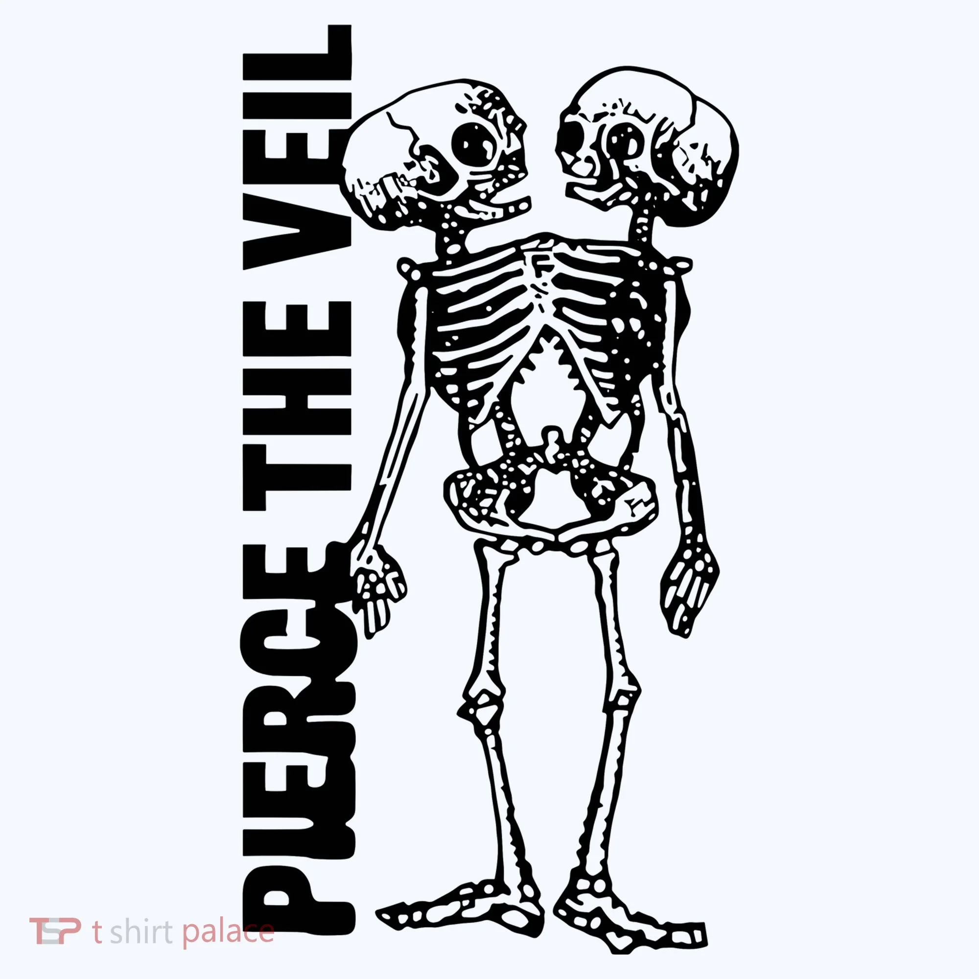 Tan Conjoined Skeleton Mousepad