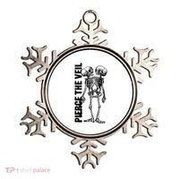 Tan Conjoined Skeleton Ornament thumb 0