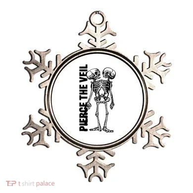 Tan Conjoined Skeleton Ornament