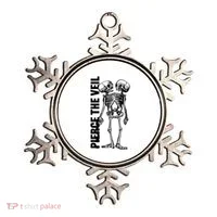 Tan Conjoined Skeleton Ornament thumb 0