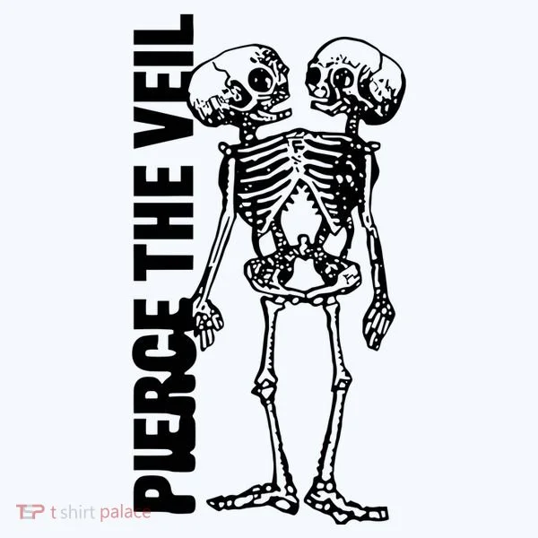 Tan Conjoined Skeleton Ornament