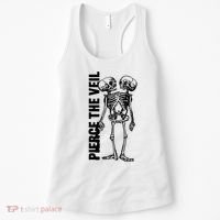 Tan Conjoined Skeleton Women's Tank Top thumb 0