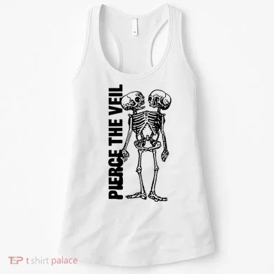 Tan Conjoined Skeleton Women's Tank Top