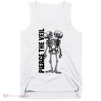 Tan Conjoined Skeleton Tank Top thumb 0