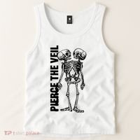 Tan Conjoined Skeleton Tank Top thumb 2