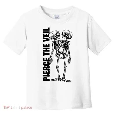 Tan Conjoined Skeleton Toddler T-Shirt