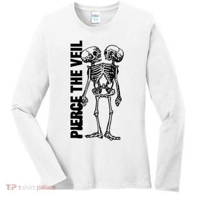 Tan Conjoined Skeleton Women's Long Sleeve Shirt