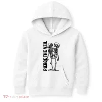 Tan Conjoined Skeleton Kids Hoodie thumb 0