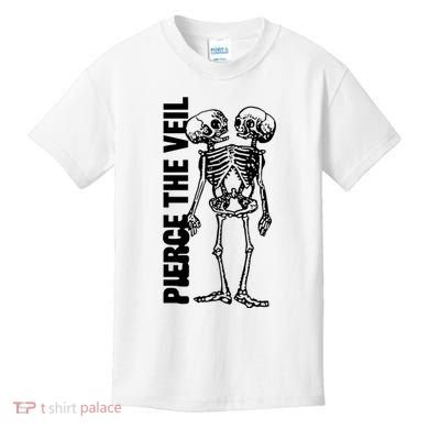 Tan Conjoined Skeleton Kids T-Shirt
