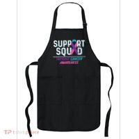 Thyroid Cancer Support Squad Friend Family Awareness Ribbon Apron thumb 0