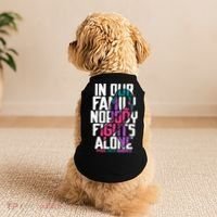 Thyroid Cancer Support Tee Family Thyroid Cancer Awareness Doggie Tank thumb 2