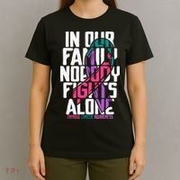 Thyroid Cancer Support Tee Family Thyroid Cancer Awareness T-Shirt thumb 4