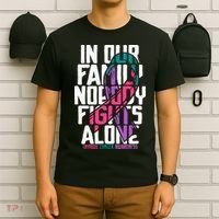 Thyroid Cancer Support Tee Family Thyroid Cancer Awareness T-Shirt thumb 6
