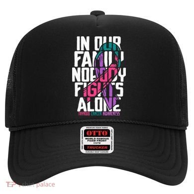Thyroid Cancer Support Tee Family Thyroid Cancer Awareness Hat