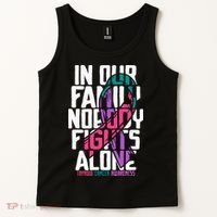 Thyroid Cancer Support Tee Family Thyroid Cancer Awareness Tank Top thumb 2