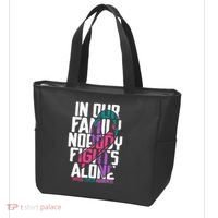 Thyroid Cancer Support Tee Family Thyroid Cancer Awareness Tote Bag thumb 3