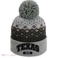 Texas Collegiate Style 1845 The Baniff Cuffed Pom Beanie thumb 0