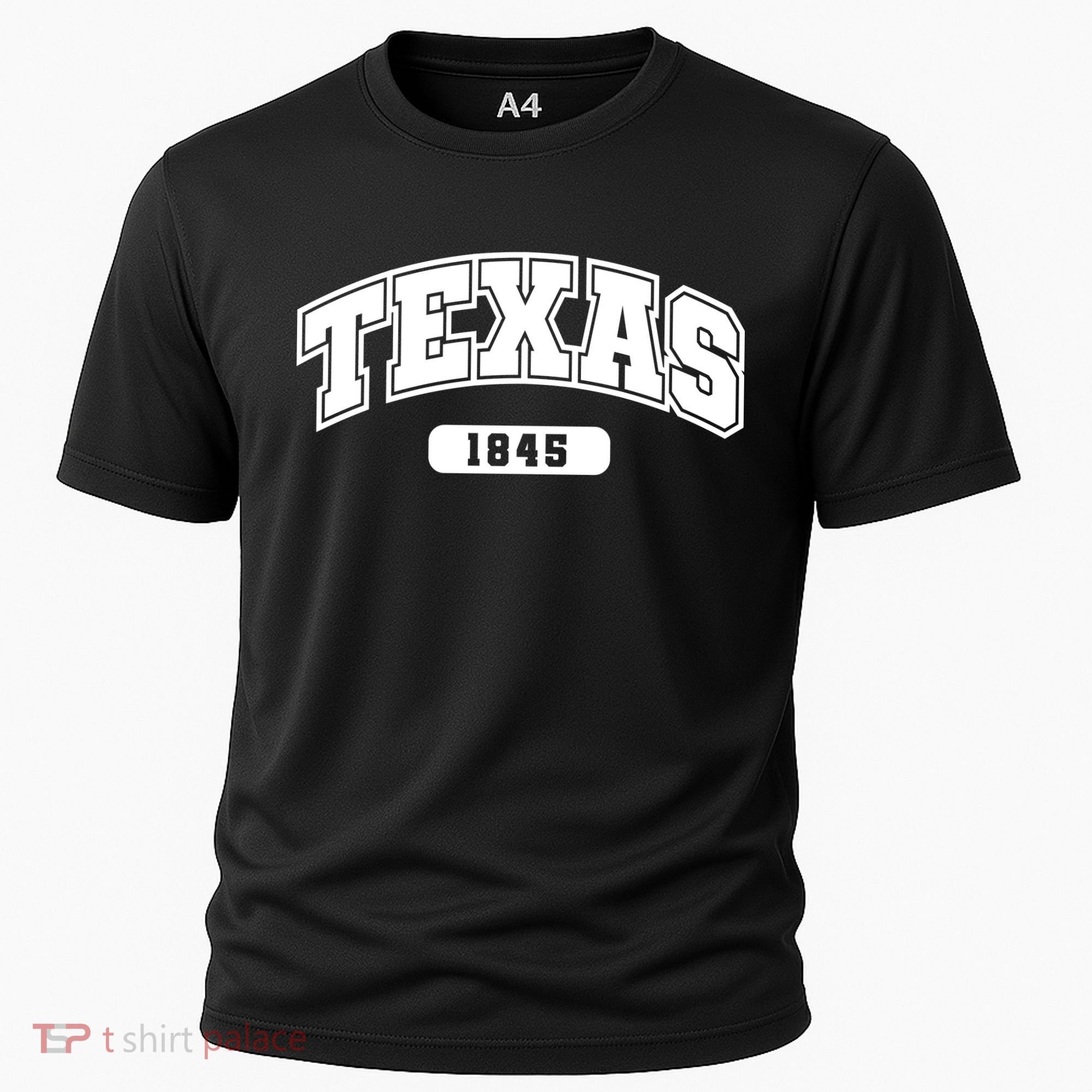 Texas Collegiate Style 1845 Cooling Performance Crew T-Shirt