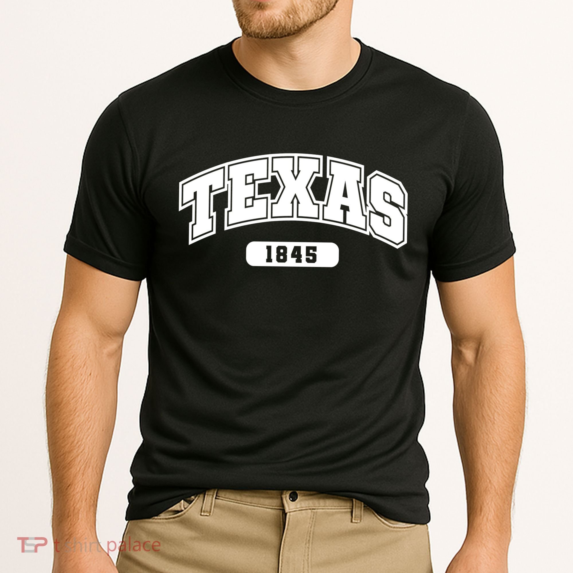 Texas Collegiate Style 1845 Cooling Performance Crew T-Shirt