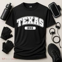 Texas Collegiate Style 1845 Cooling Performance Crew T-Shirt thumb 3
