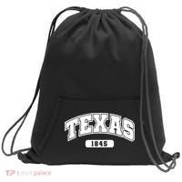 Texas Collegiate Style 1845 Sweatshirt Cinch Pack Bag thumb 0