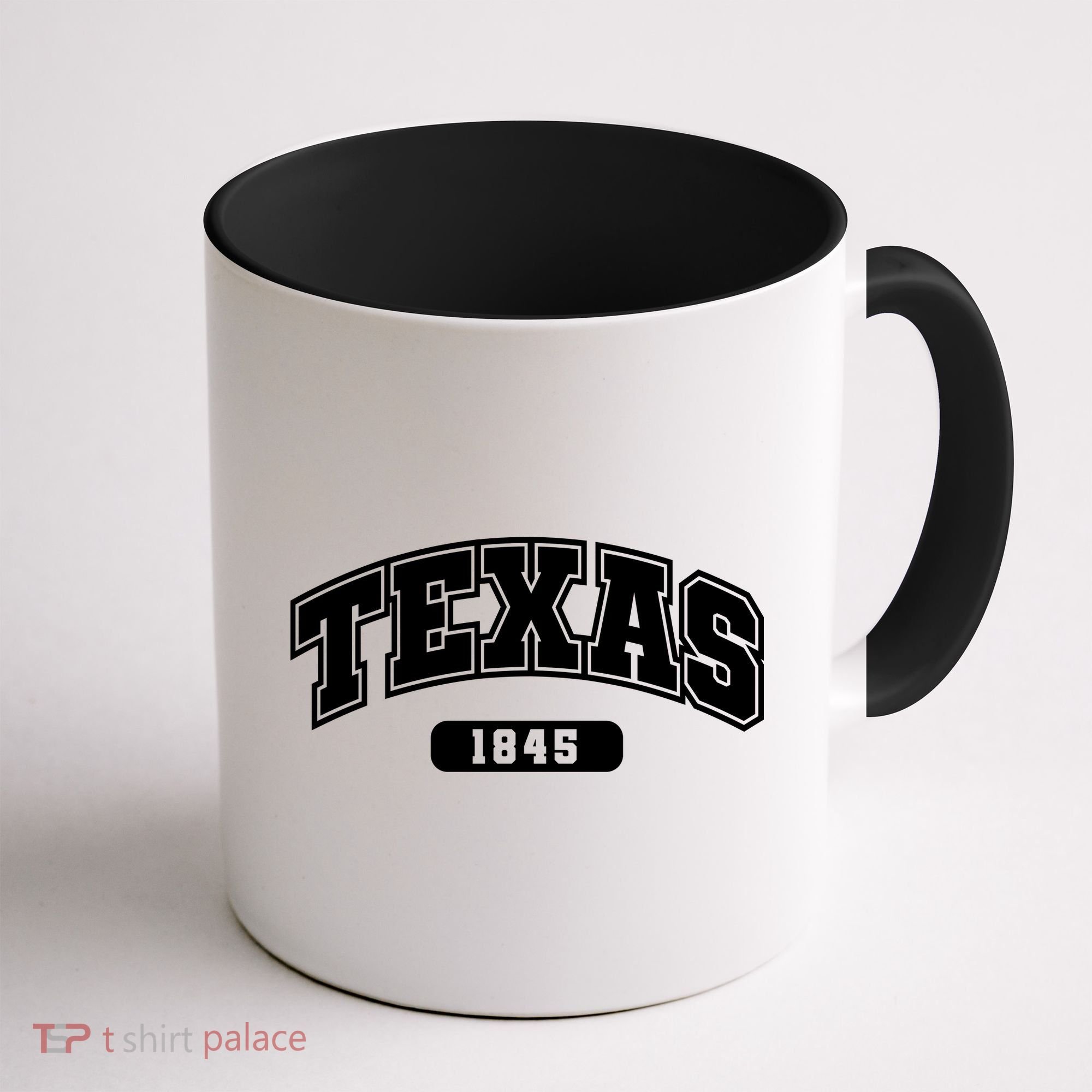 Texas Collegiate Style 1845 Coffee Mug