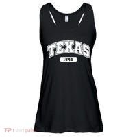 Texas Collegiate Style 1845 Ladies Essential Flowy Tank thumb 0