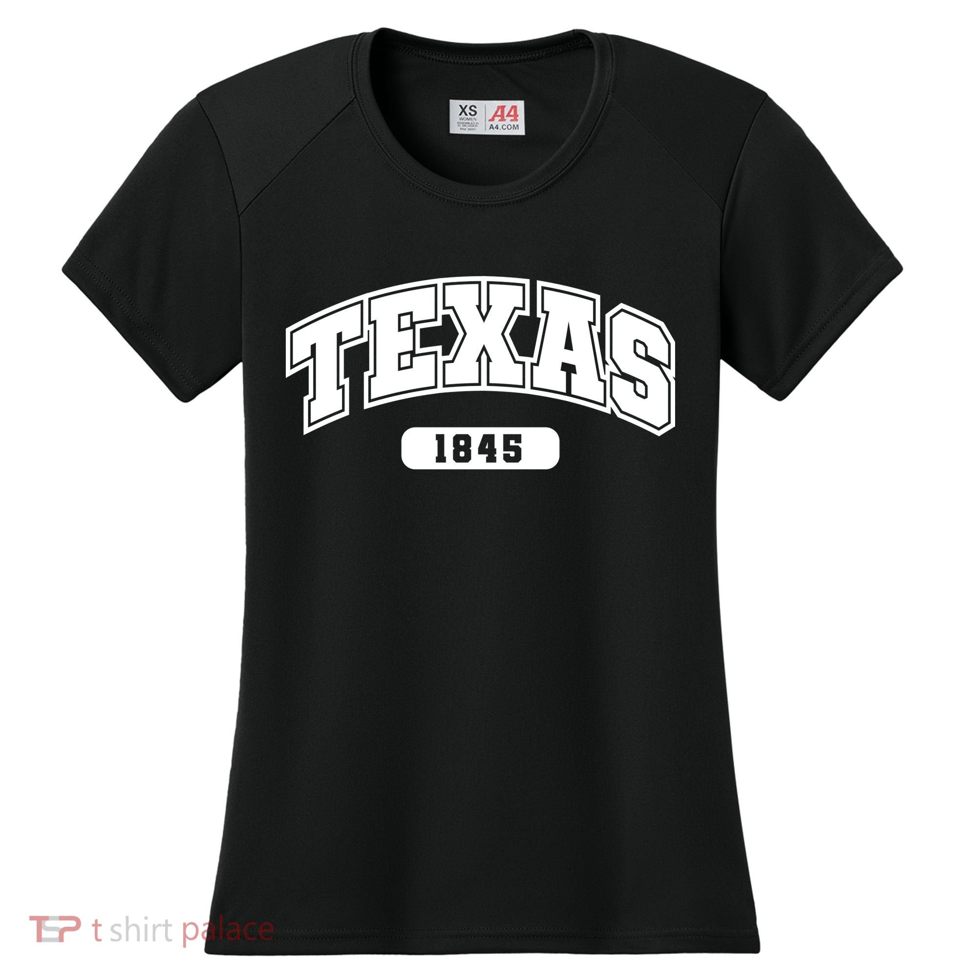 Texas Collegiate Style 1845 Women's Cooling Performance Crew T-Shirt