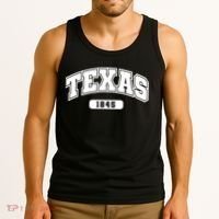 Texas Collegiate Style 1845 Tank Top thumb 3