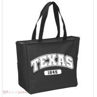 Texas Collegiate Style 1845 Tote Bag thumb 2