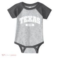 Texas Collegiate Style 1845 Infant Baby Jersey Bodysuit thumb 0