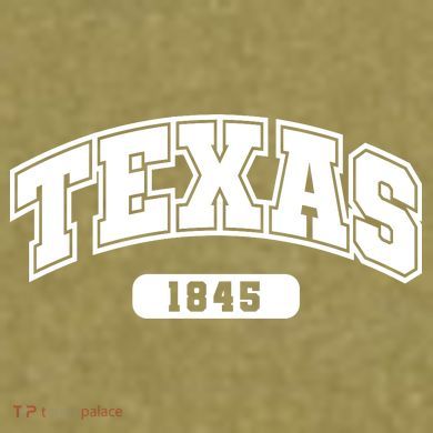 Texas Collegiate Style 1845 Garment-Dyed Women's Muscle Tee