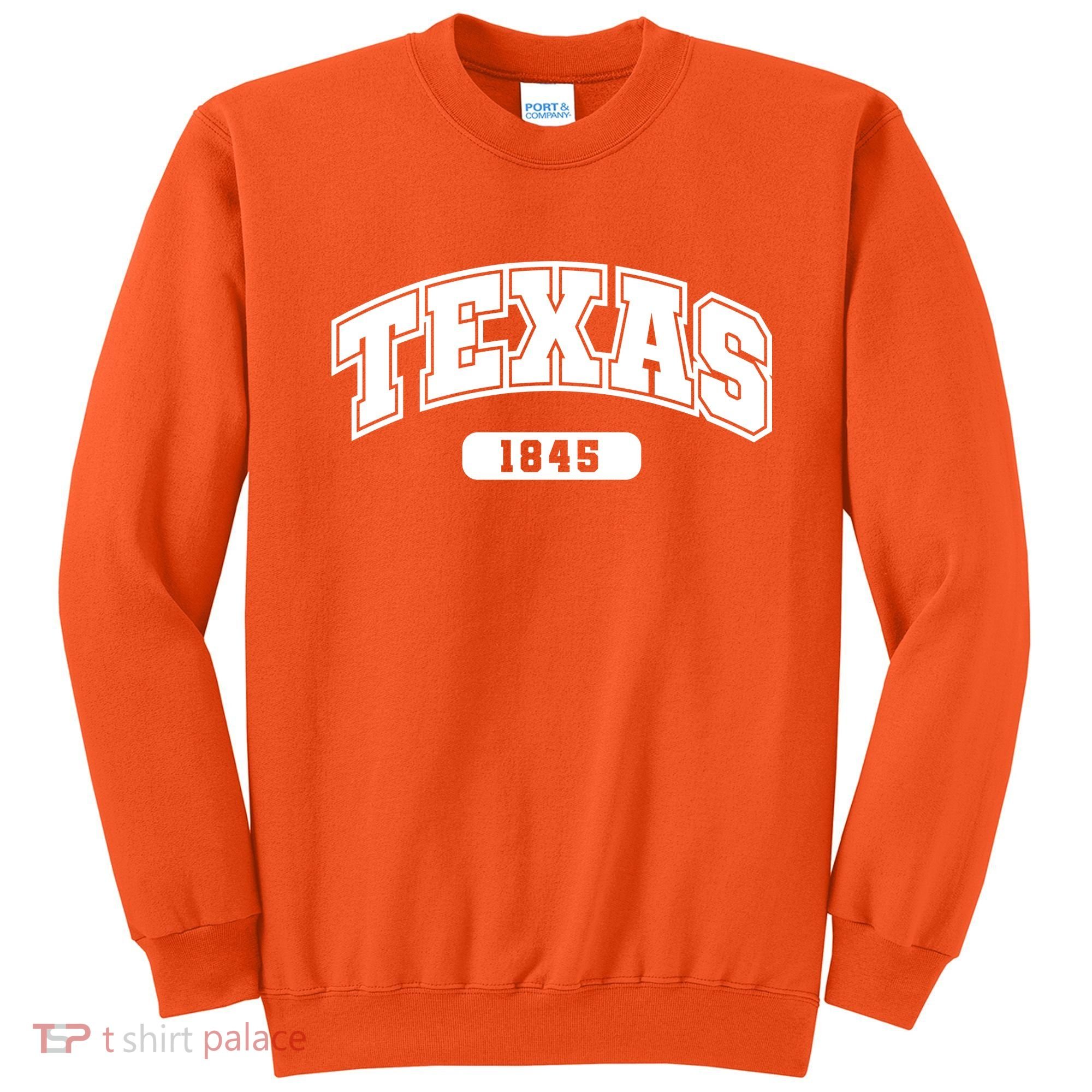 Texas Collegiate Style 1845 Sweatshirt
