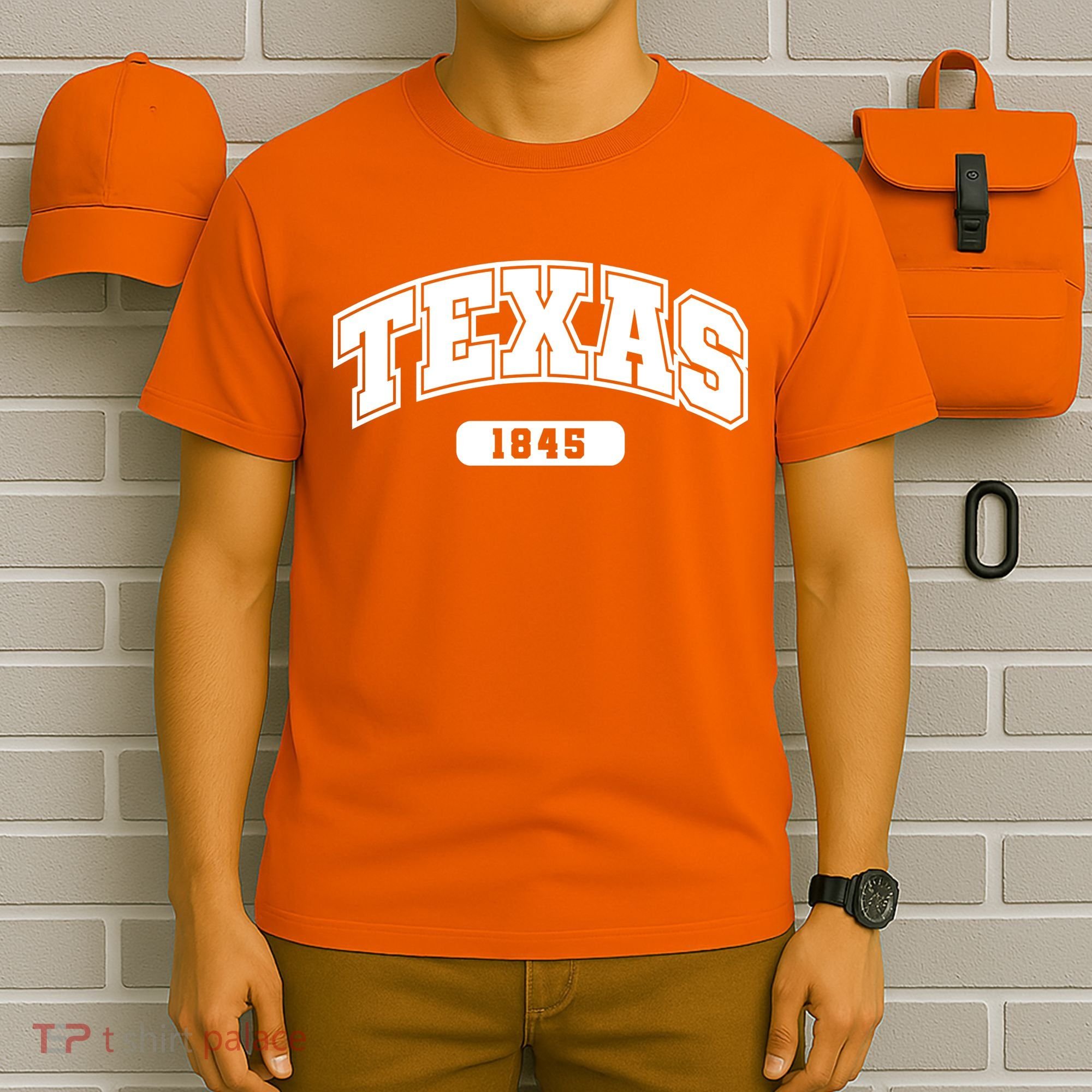 Texas Collegiate Style 1845 T-Shirt