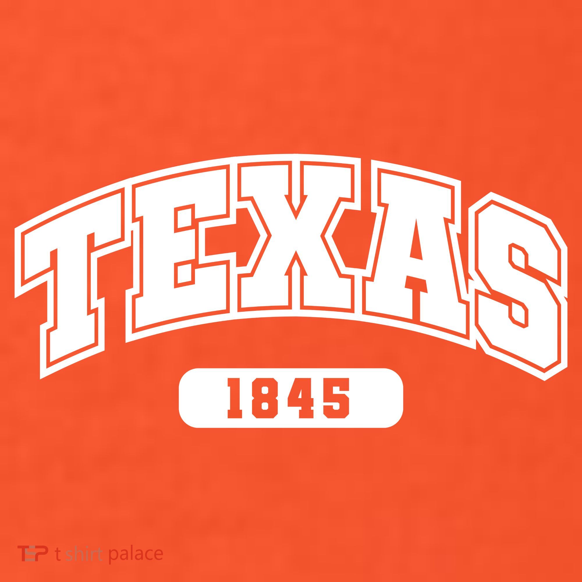 Texas Collegiate Style 1845 Button