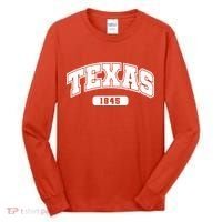 Texas Collegiate Style 1845 Tall Long Sleeve Shirt thumb 0
