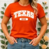 Texas Collegiate Style 1845 Women's T-Shirt thumb 2