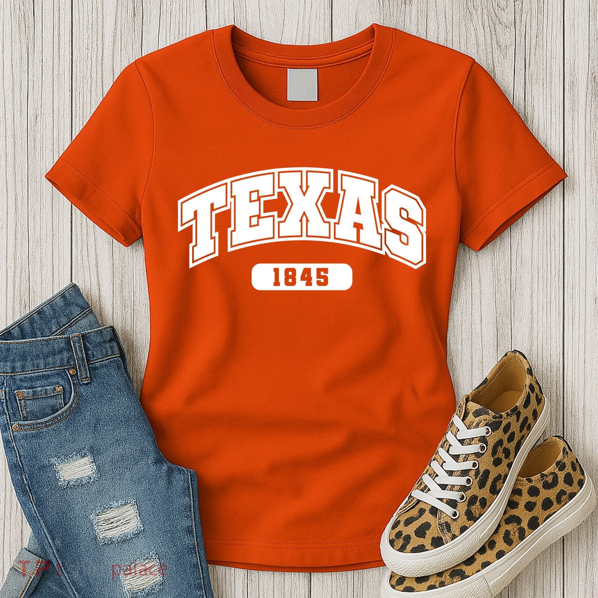 Texas Collegiate Style 1845 Women's T-Shirt
