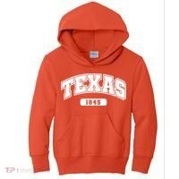 Texas Collegiate Style 1845 Kids Hoodie thumb 0